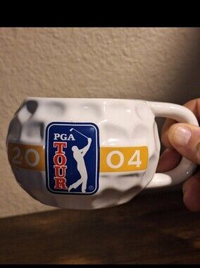 2004 PGA Tour Golf Ball Shaped Mug/Cup.